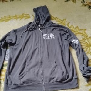 Red Jacket Gray Hoodie - We The North